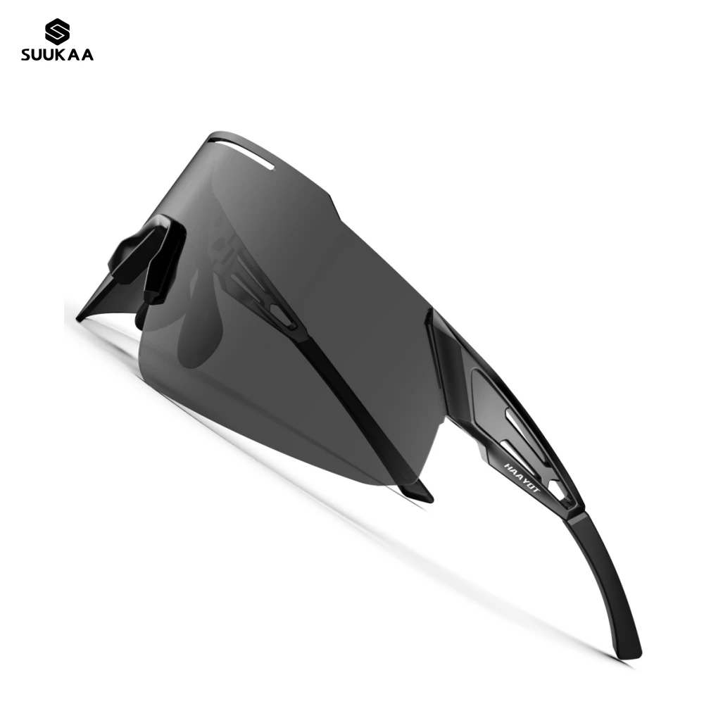 Suukaa Cycling Sunglasses for Men Women Outdoor Sports Running Goggles UV400 Polarized MTB Bicycle Glasses Cycle Eyewear