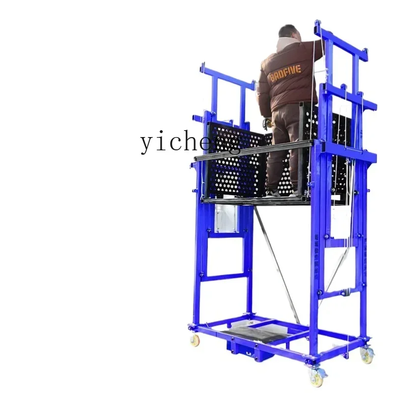 

ZK electric scaffolding elevator mobile lifting platform automatic remote control folding elevator