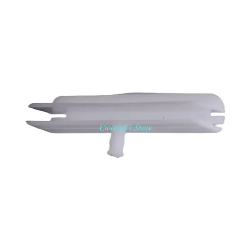 Y1UB Window Guide Component Set, 10 Molded Plastic Channel Parts with Lateral Projections and Small Openings for Use in a Front