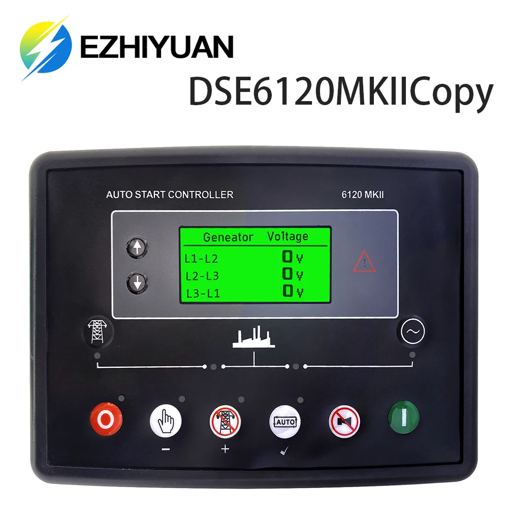 Generator Controller DSE6120MKII Replacement Auto Mains Utility Failure AMF Control Module DSE 6120 MKII MK2