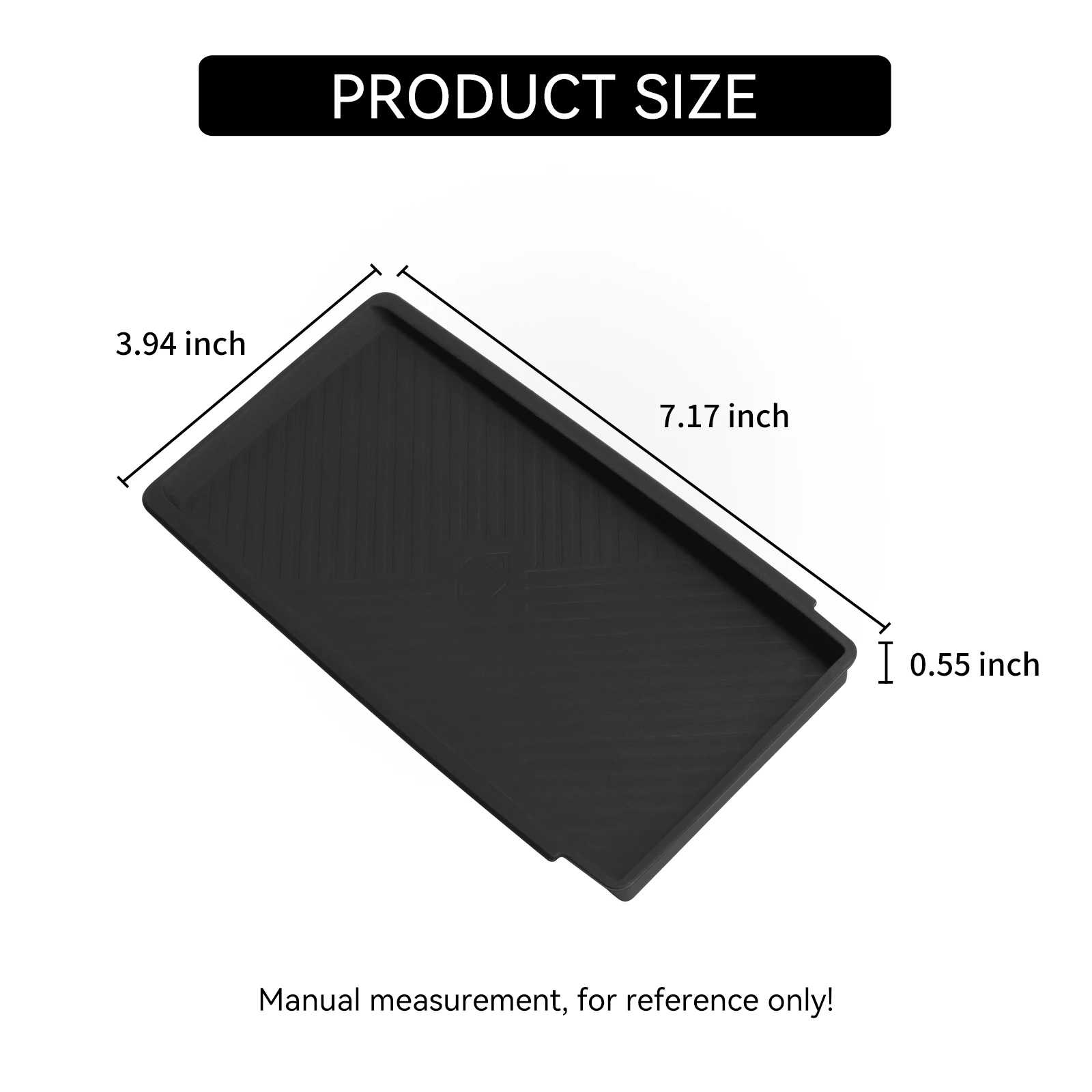LUCKEASY for Xpeng Mona M03 2024 2025 Car Phone Wireless Charging Pad Accessories Central Control Non-slip Pad Protective Mat