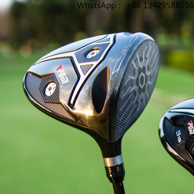 PGM Golf Driver No.1/No.3/No.5 Men's Wood Carbon Fiber R Flex Shaft MG036 Model Titanium Alloy Head Professional Golfer Teeing