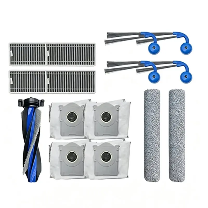 CKFAM-Main Side Brush Hepa Filter Roller Mop Dust Bag Accessories For Ecovacs DEEBOT T90 Pro Omni/T90 Omni