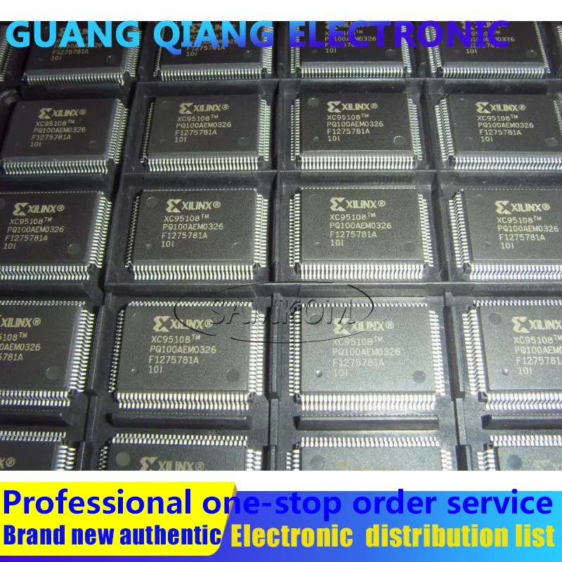 1PCS XC95108-10PQ100I IC CPLD 108MC 10NS 100QFP