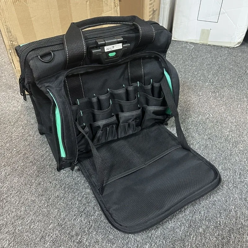 Waterproof Electrician Tool Tote Durable Material Multi-Pocket Tool Bag Large Capacity on-Site Repairs Portable Tool Storage