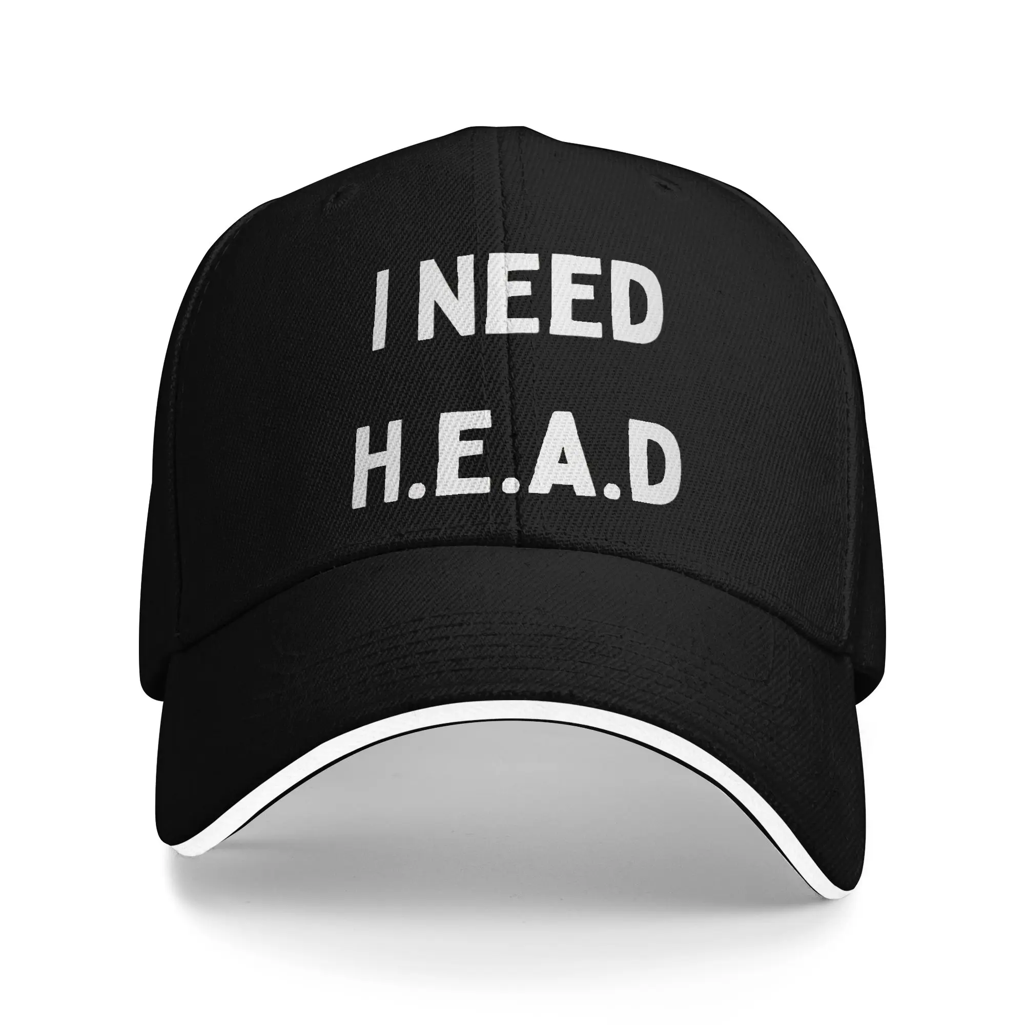 I Need HEAD Hugs Encouragement Affection Devotion Baseball Cap  Hiking Fishing Hot Sale Trucker Hat Men Adult Baseball Caps