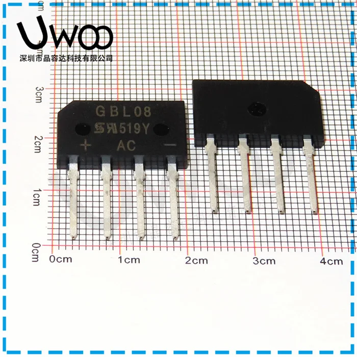 10Pcs/Lot GBL08 GBL08 Rectifying GBL 4A 800V