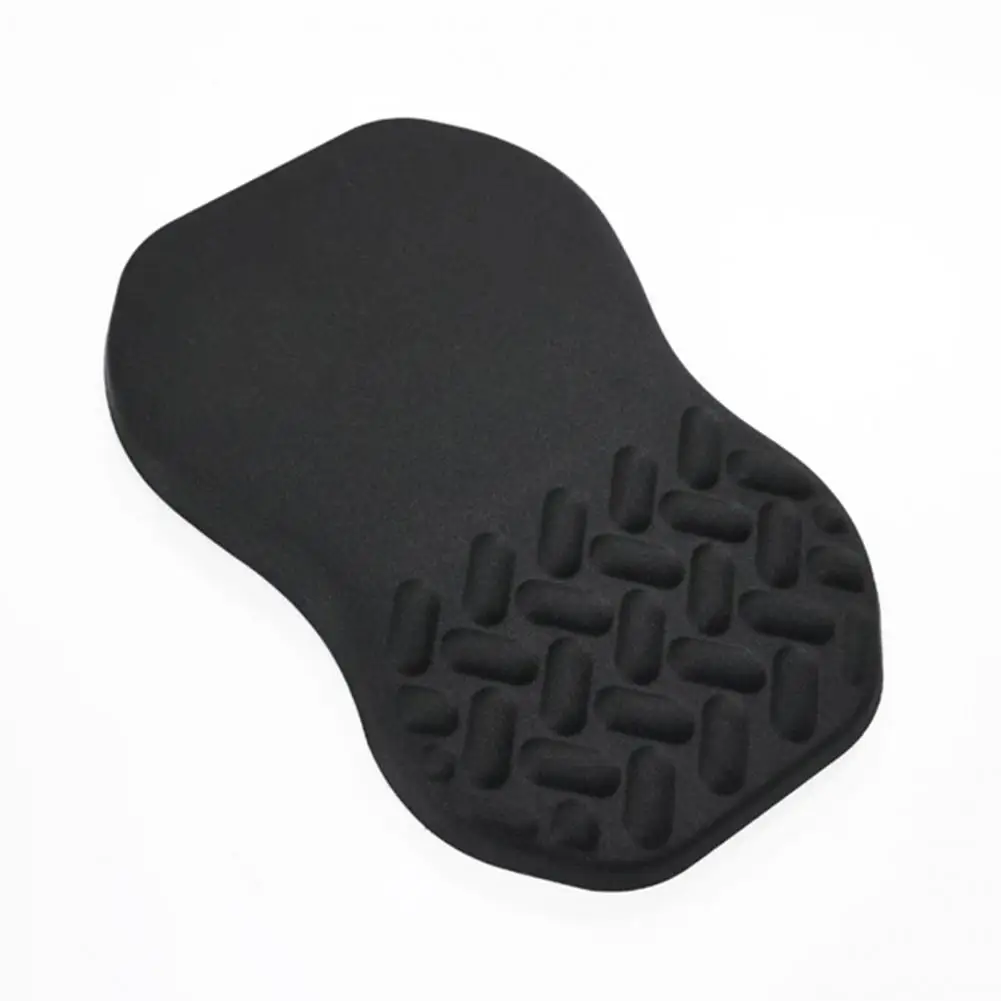 Ультра-толстый коврик для мыши из пены с эффектом памяти Эргономичный приподнятый коврик для мыши с поддержкой запястья для облегчения боли в игре Нескользящий для комфорта