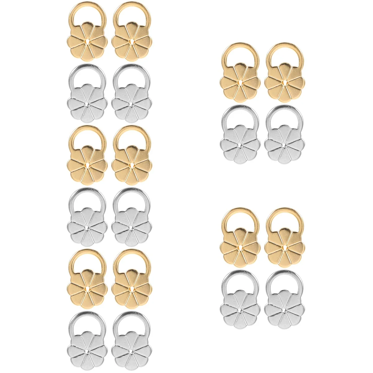 مجموعة مكونة من 5 قطع من مثبتات دعم الأذن لرافع الرفع الثقيلة وأذنين مثقوبة #3