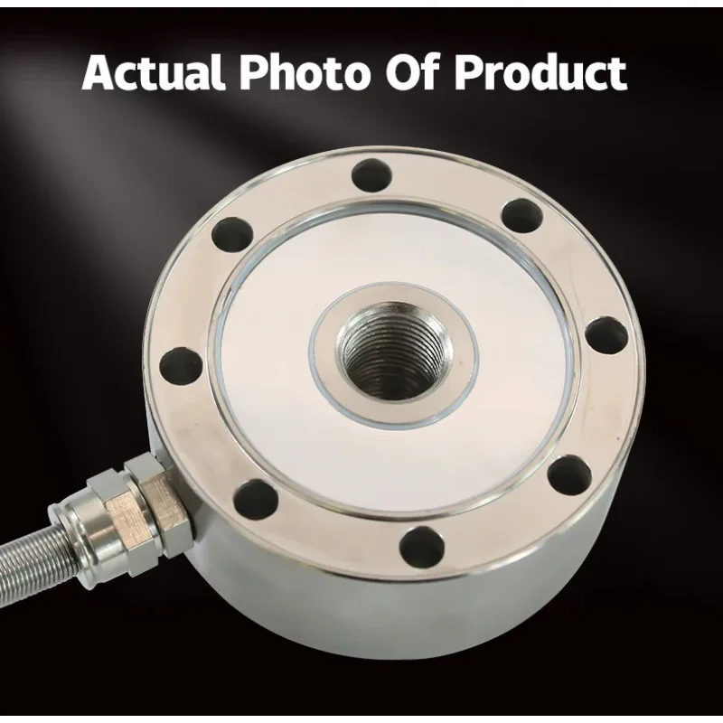 Spoke Load Cell 500kg Wheel Donut Type Compression Tension 200kg Force Sensor Weighing Scale 1000N Disk 1ton