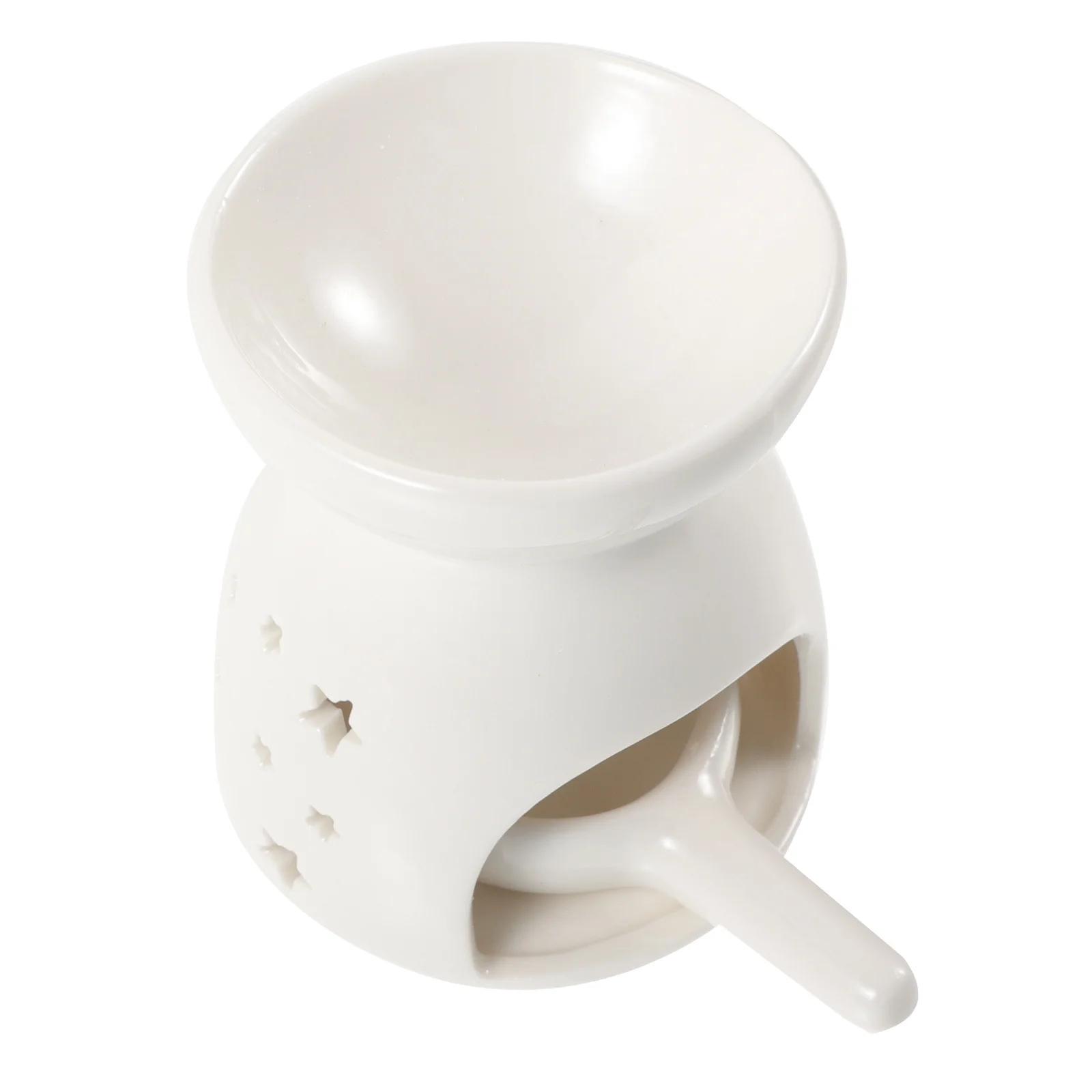 

1Set Ceramic Tealight Holder Essential Oil Burner Wax Melt Burner Aroma Diffuser for Home Yoga Hotel