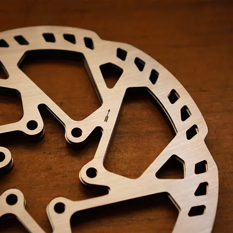 ZTTO MTB Elcykel 2.3mm Skivbromsskiva Tjockare 160mm 180mm 203mm 220mm H23 Superstyvhet 6-bultad Rostfri Stålcykel VS HS2 2mm 10 best sales 220 mm skivrotor - №4