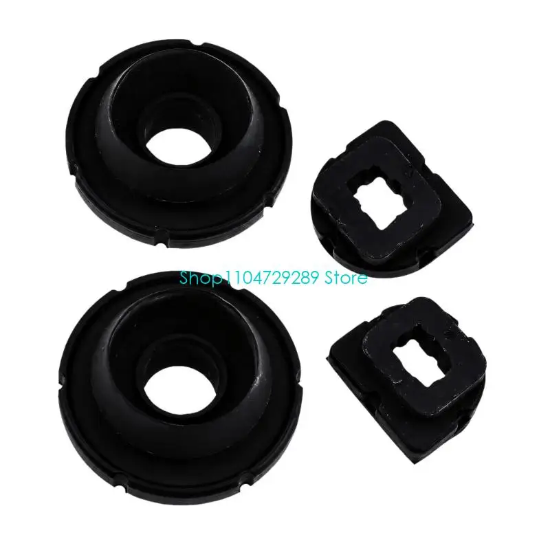 D8KE Radiator Mount Replacement Pad Set with Four Molded Support Pieces
