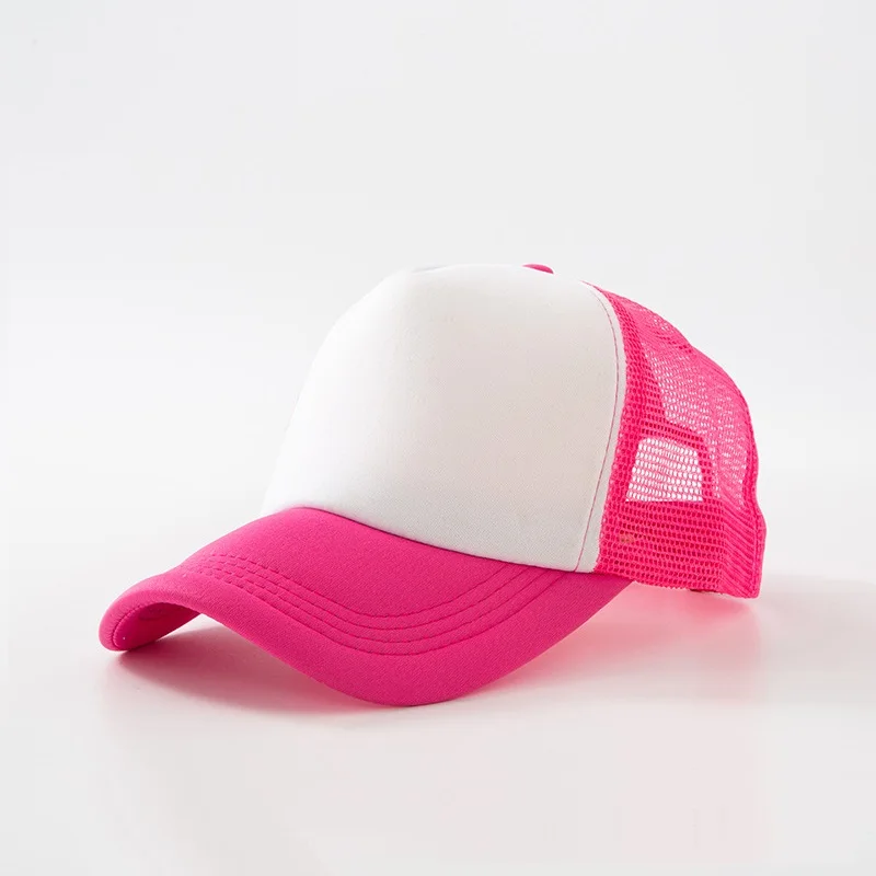 Herren Trucker Caps Schaumstoff Polyester Sport-Baseballmützen Belüftete Hüte für Erwachsene Männer Frauen Gorros – Detail 11