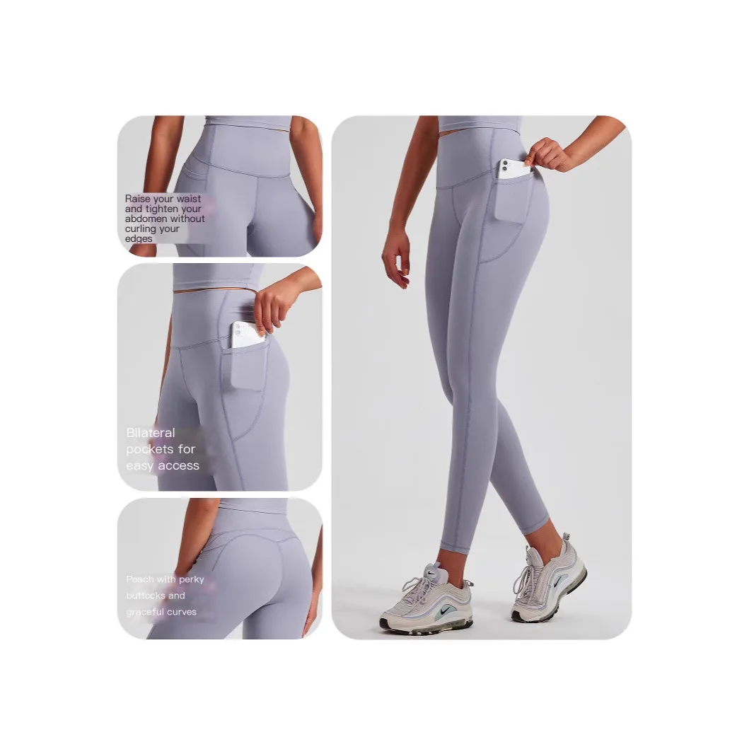 

Женские повседневные спортивные штаны для йоги с высокой талией Seven Nine Pants Independent Station Трансграничные продукты ket Design