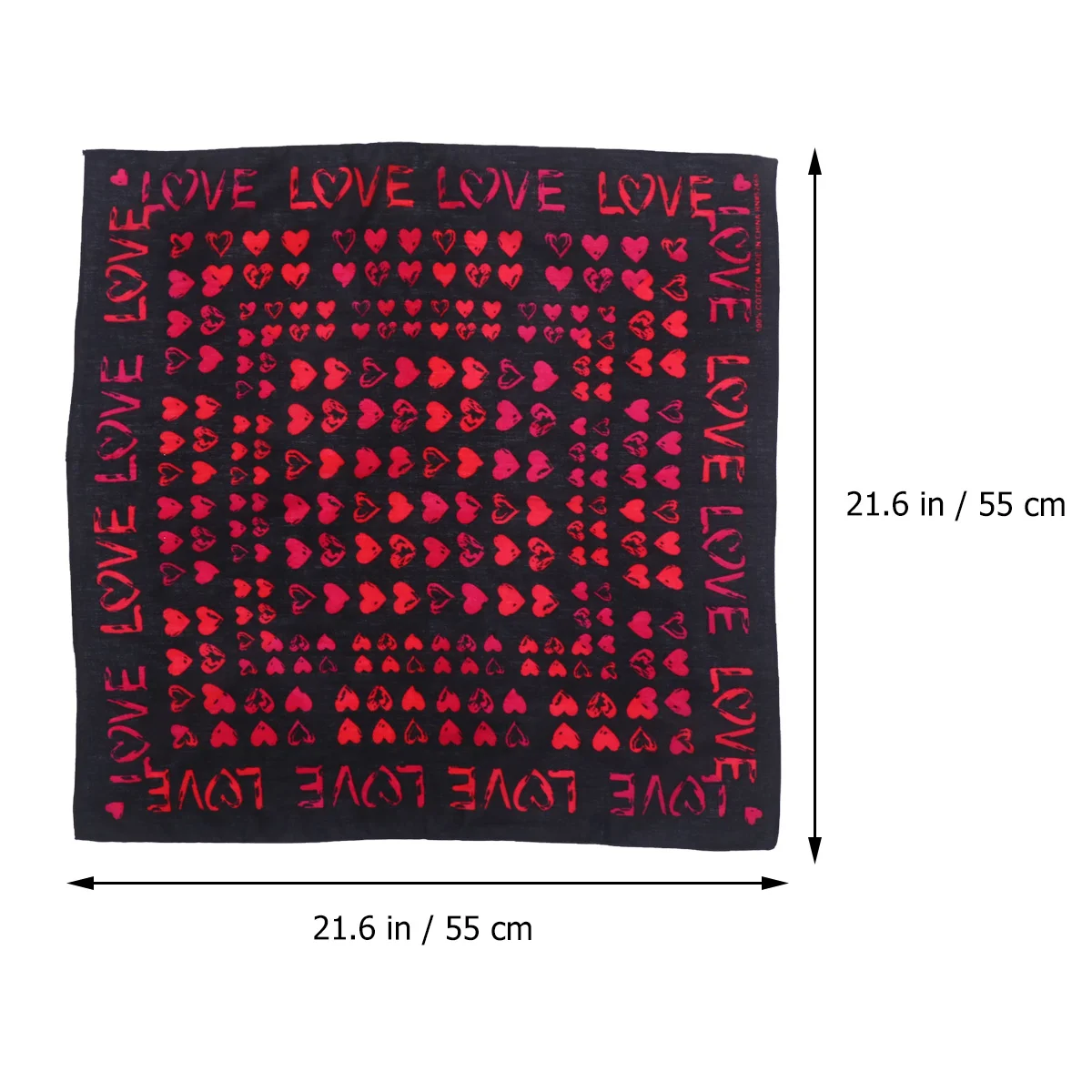 

Heart Pattern Dog Collar Triangle Saliva Towel Valentines Day Pet Scarf Decor Party Dog Bib Pet Collar Cat Necklace Decor