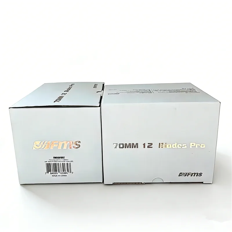 

FMS 70mm Pro 12-Blade EDF Power System - 6S Brushless Motor, CNC Aluminum Cap, Upgrade for RC Jets