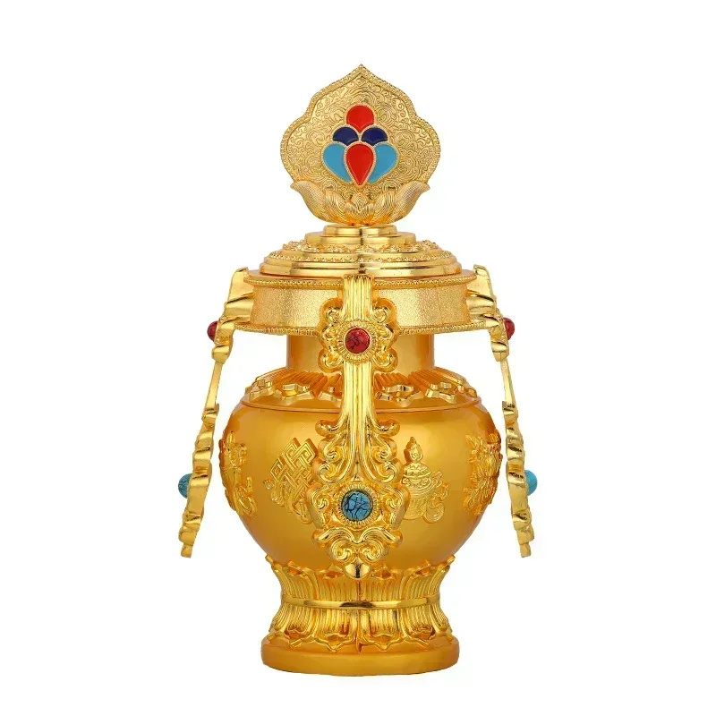 Tibetan ethnic style eight auspicious treasure bottle home