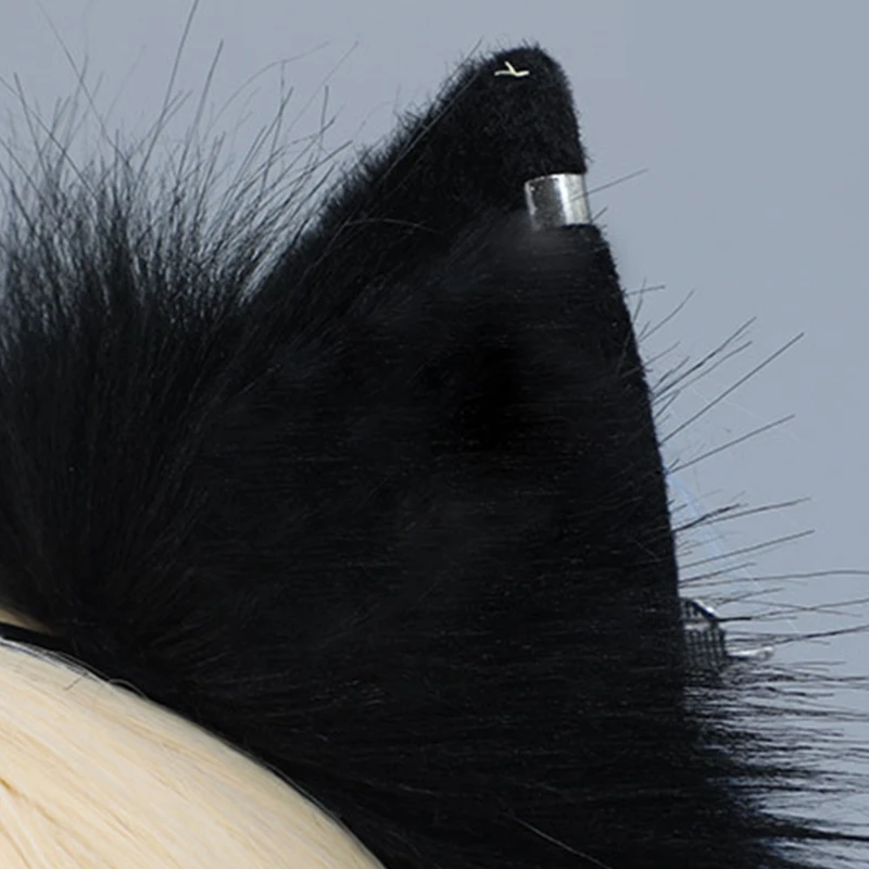 Fascia per capelli in peluche per anime, spettacoli fumetti, fascia per capelli per donne ragazze, cerchietto per capelli