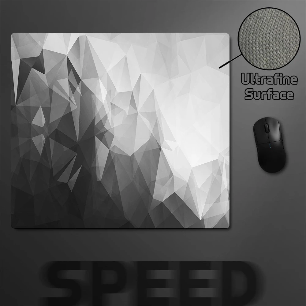 

Геометрический шестиугольный коврик для мыши, коврик для компьютера, офиса, игрового стола, резиновый противоскользящий коврик для клавиатуры и мыши, мягкий настольный коврик
