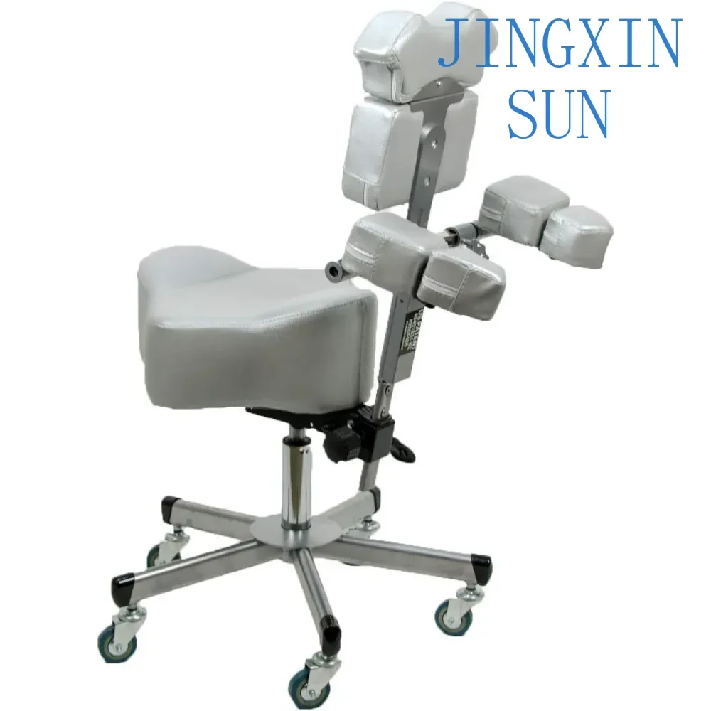 Artist Chair Stool - Ergonomic Design, Adjustable Height, Swivel Base | Ideal for Drawing, Painting, Craft Work - Gray