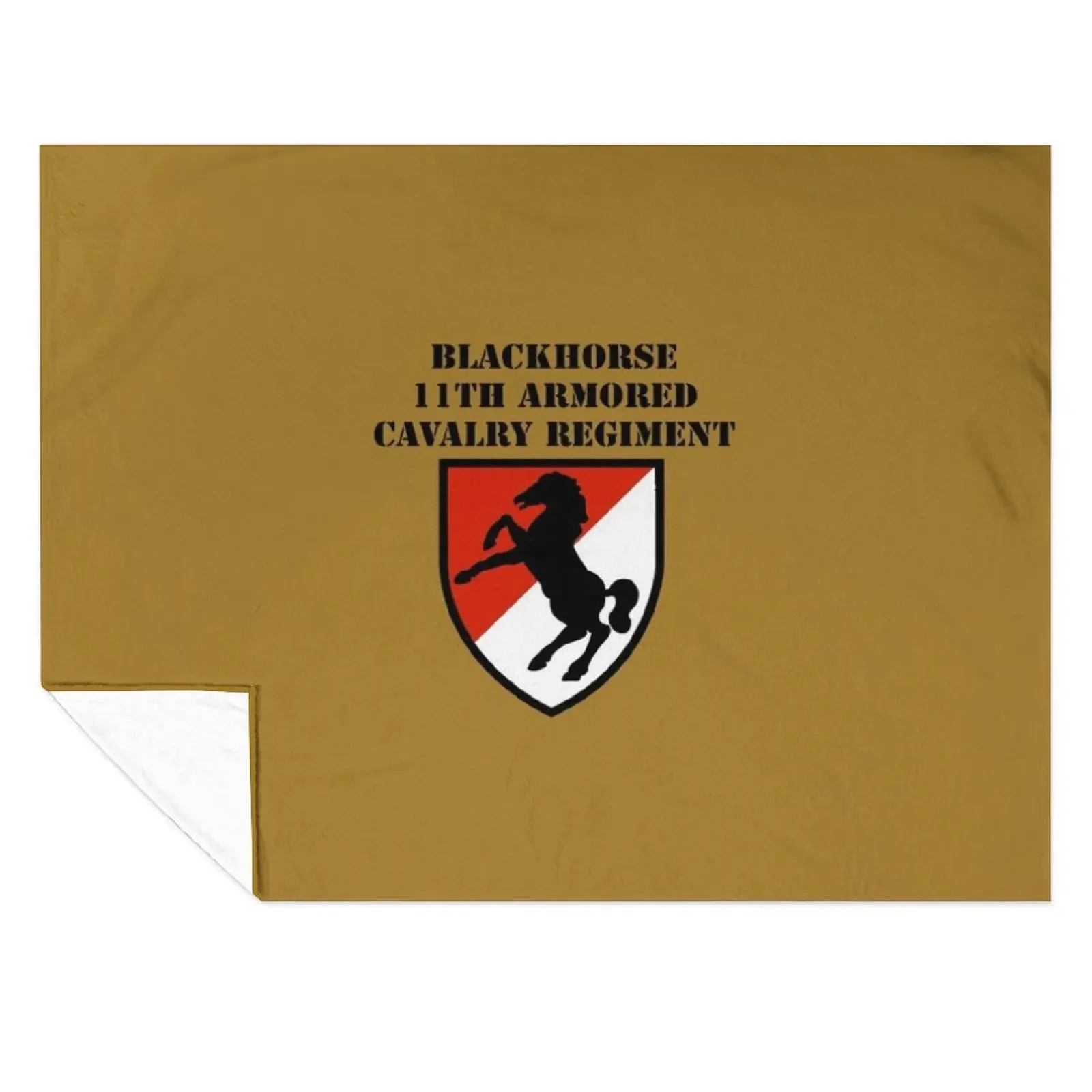 

BLACKHORSE 11TH ARMORED CAVALRY REGIMENT Throw Blanket Travel Thermals For Travel For Sofa Thin for babies Blankets