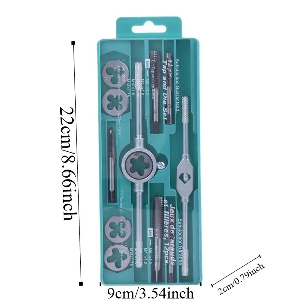 Set di maschi e matrici multifunzionali Kit di estrattori per viti regolabili a rimozione facile Strumenti di riparazione Estrattore di viti rotte per apri fori