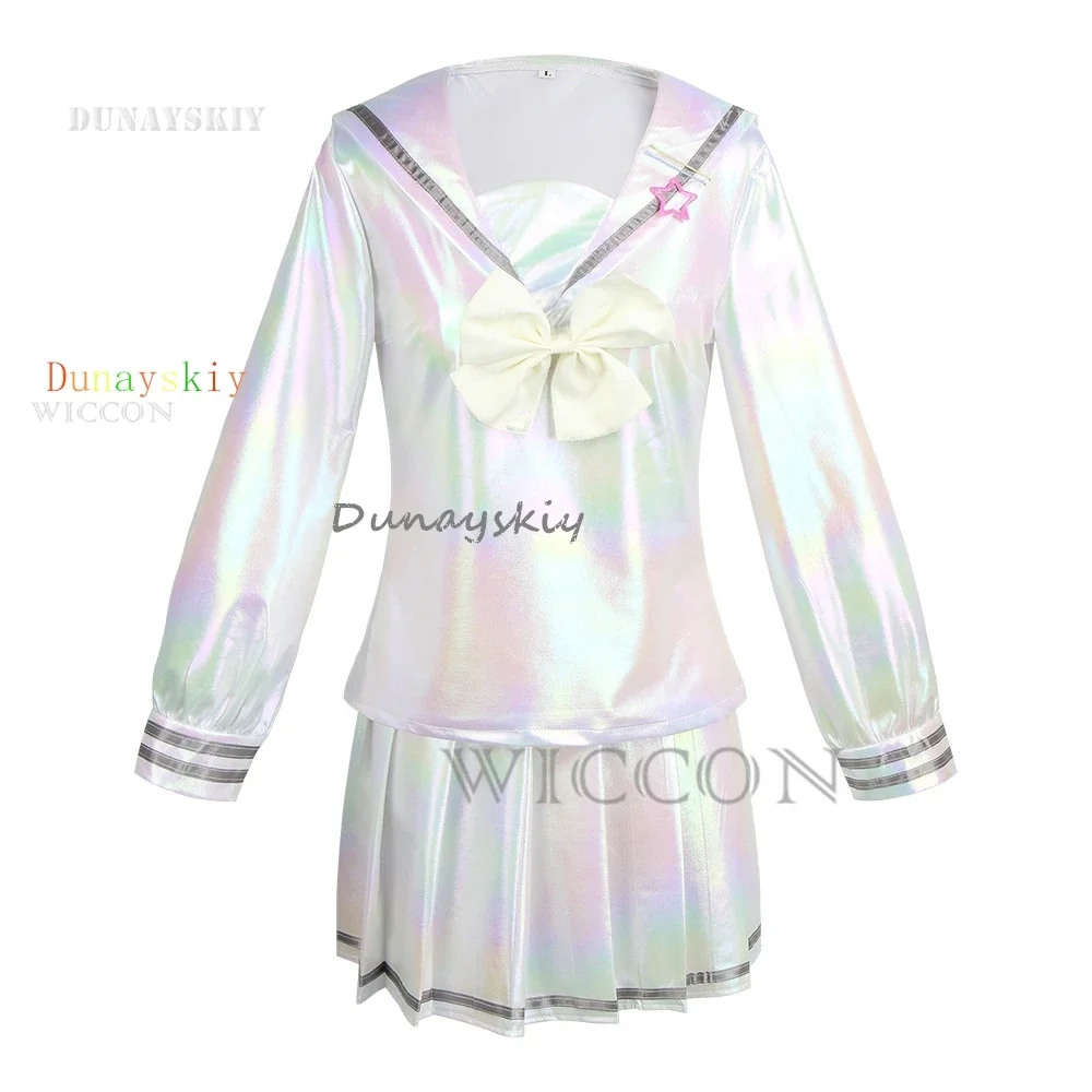 CosplayNEEDY GIRL OVERDOSE KAngel Cosplay Costume ITA Coat Skirt Uniform Shoes Wig Female Hallowmas COS