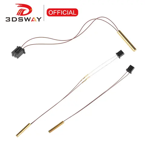 3DSWAY 3D Printer Parts NTC100K Thermistor Temperature Sensor Dumet High Temperature Filament Hotend Kit 3950 For Voron Series