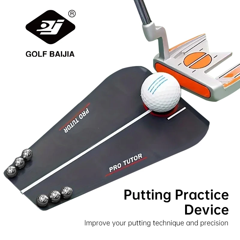 Tutor de práctica de golf acrílico portátil, herramientas de entrenamiento con espejo para principiantes, niños y adultos, asistente de entrenamiento de golf, Golf Pu