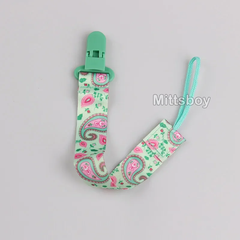Custom Handmade Silicone Rainbow Pacifier Clip Gift