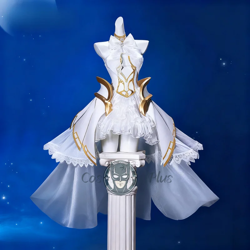 

Аниме DATE A LIVE Tobiichi Origami женский костюм для косплея белое элегантное платье вуаль униформа карнавальный костюм для Хэллоуина