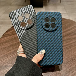 For Honor Magic 7 Phone Case Luxury Carbon Fiber Texture Cover Hard PC Matte Back Shell Honor Magic 7 Pro Coque Honor Magic 5