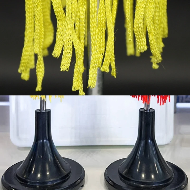 Detector electrostático 2pcs detector electricidad estática con cadena para enseñar D2RC