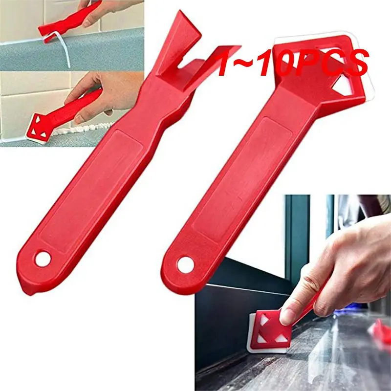 

1~10PCS In1 Glass Glue Angle Scraper Caulking Silicone Tool Shovel Binder Rubber Shovel Gereedschap Remover Angle Seam Spatula