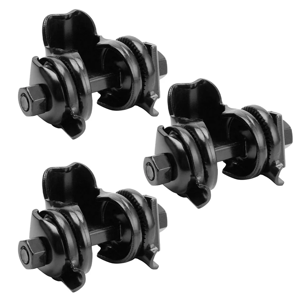 

3pcs Bicycle Seat Clamp Aluminum Alloy Quick Release Universal Fit For Standard Mountain Bike Saddles Adjustable Seatpost Tube