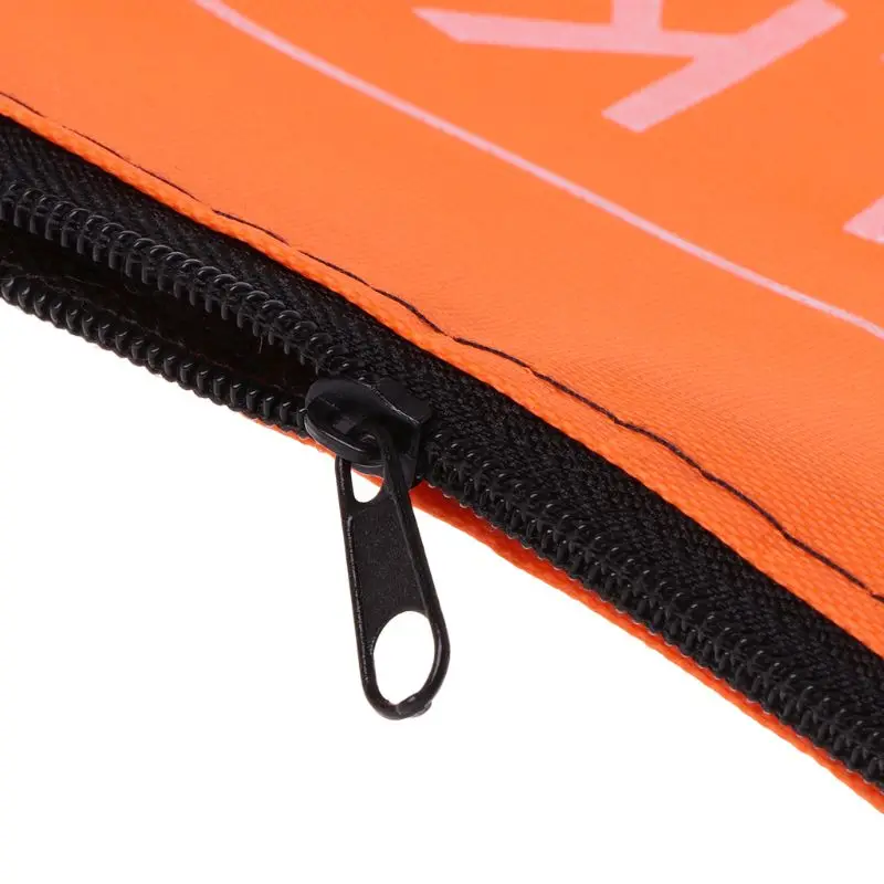 Sacos armazenamento portáteis Saco com zíper resistente à água Organizador maquiagem para viagens pesca