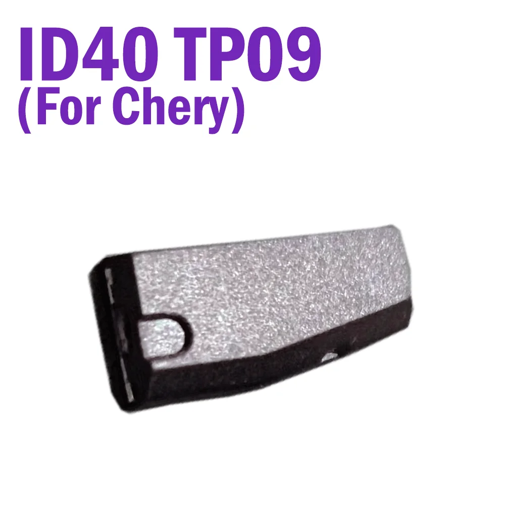 

10 шт. чип автомобильного транспондера ID40 TP09 чипы авто ключей автомобильные аксессуары для Chery