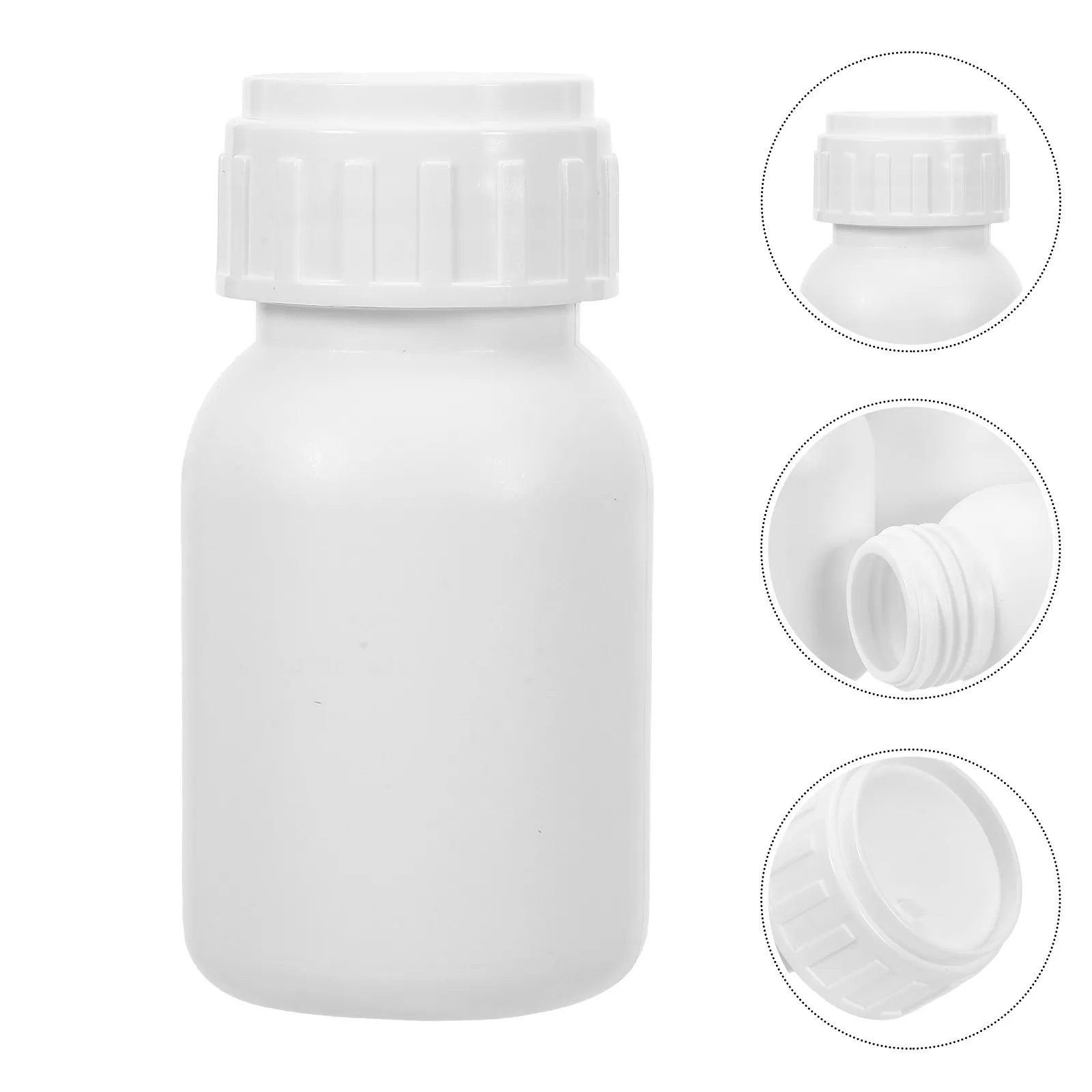 

Набор из 12 лабораторных бутылок с толстыми стенками из фторированного HDPE, герметичные, с завинчивающейся крышкой, для реагентов, широкогорлые, для хранения образцов и химикатов