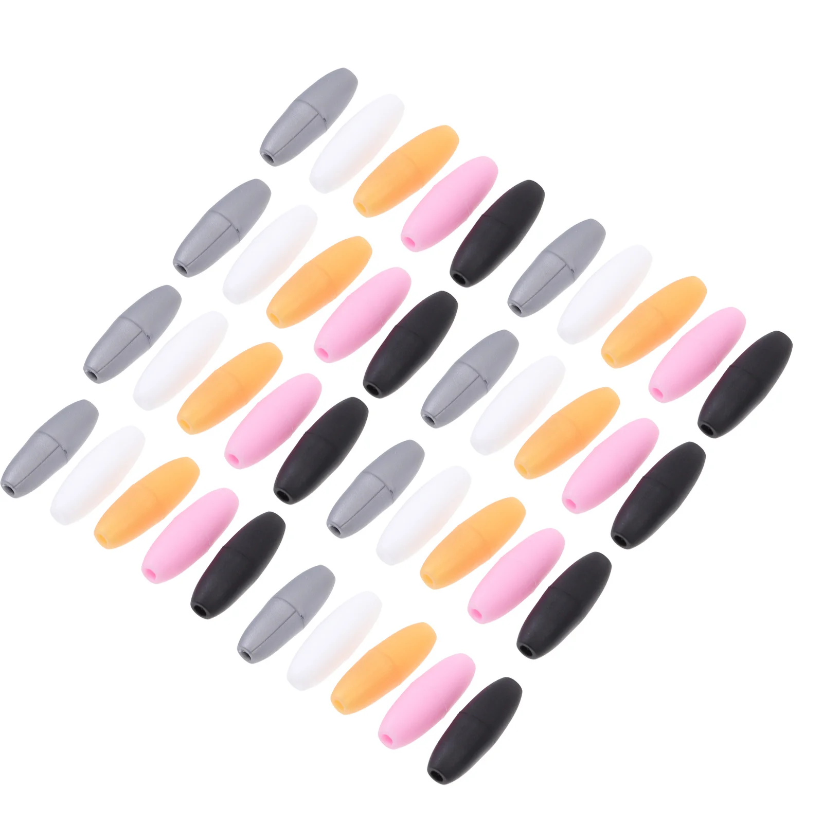 

50pcs Plastic Safety Clasps Breakaway Barrel Connectors For Diy Jewelry Making Lanyard Clasp Rope Buckle Connector Craft