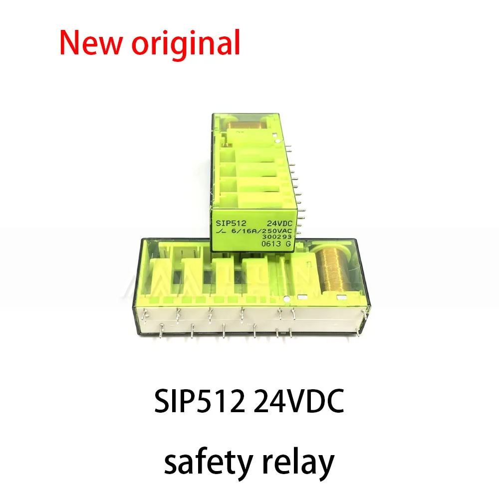 1pcs New SIP512 24VDC safety relay