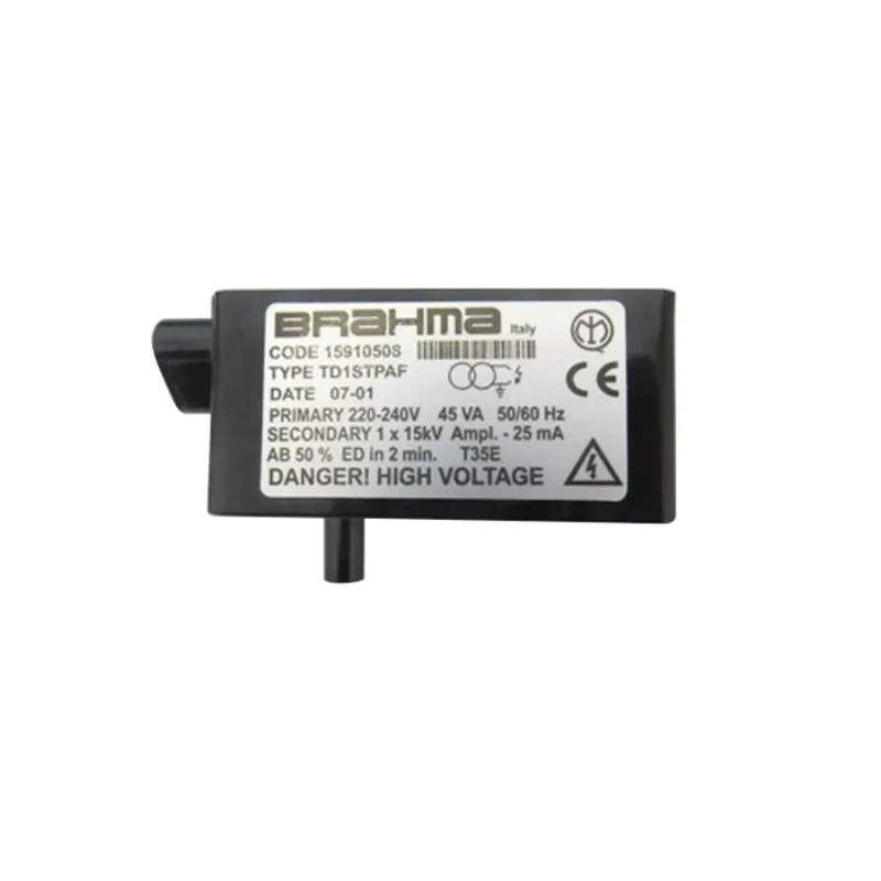2026 RIELLO RS34/44 burner Spare Parts of BRAHMA Ignition Transformer Type:TD1STPAF