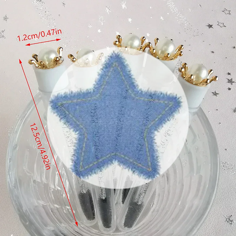 .1 قطعة من فرش المكياج القابلة لإعادة الاستخدام، أنبوب فرشاة الرموش، فرشاة الماسكارا، أنبوب فرشاة رموش الأرنب #6