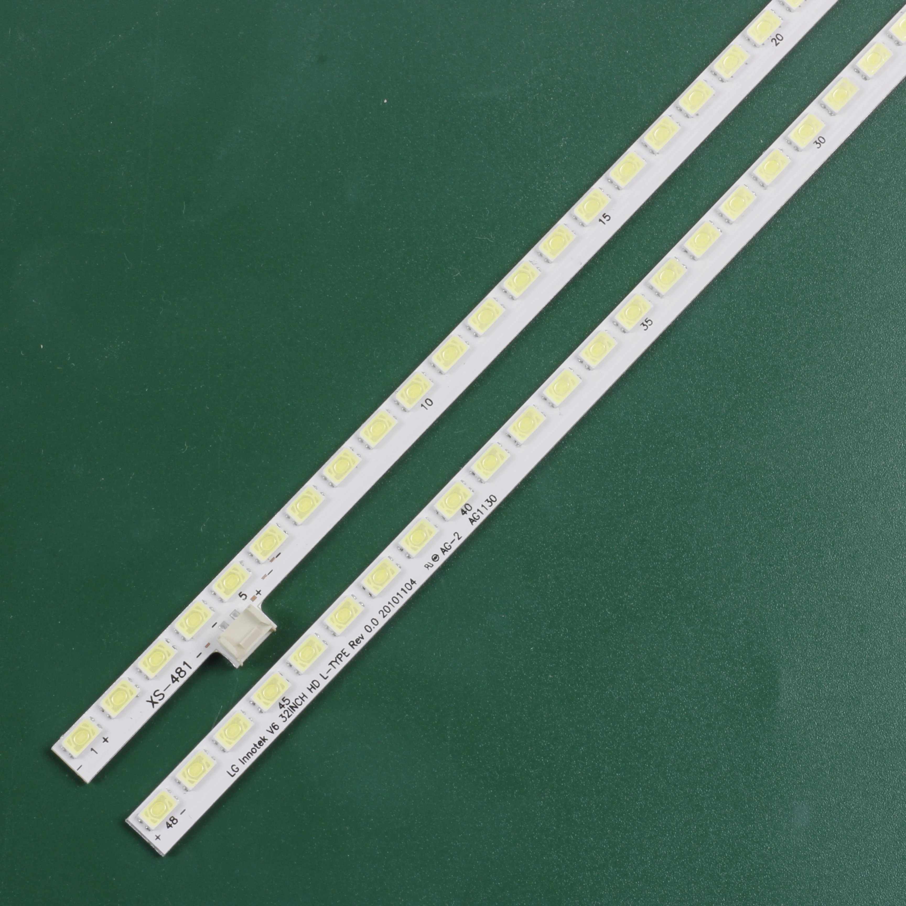 LED Backlight Strip 48led สําหรับ Innotek V6 32 นิ้ว HD L-TYPE R 32PFL5406H 32LV2500 32PFL5306 LC320EXE LC320EXN 32LV250U 32E72RA