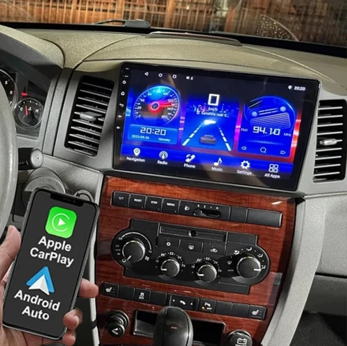 Imagen 2 del producto Android 15 Multimedia para JEEP Grand Cherokee WK 2004 -2007 Radio de coche estéreo Carplay Auto GPS navegación cabeza Autoradio NO 2 Din
