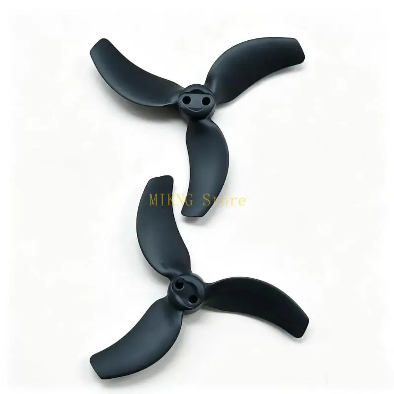 Aircraft Fan Set, 3 Wing ABS Renewal Parts for Avata 2 Daily Flight Care, Backup Storage, Correct Rack Pairing, and Service