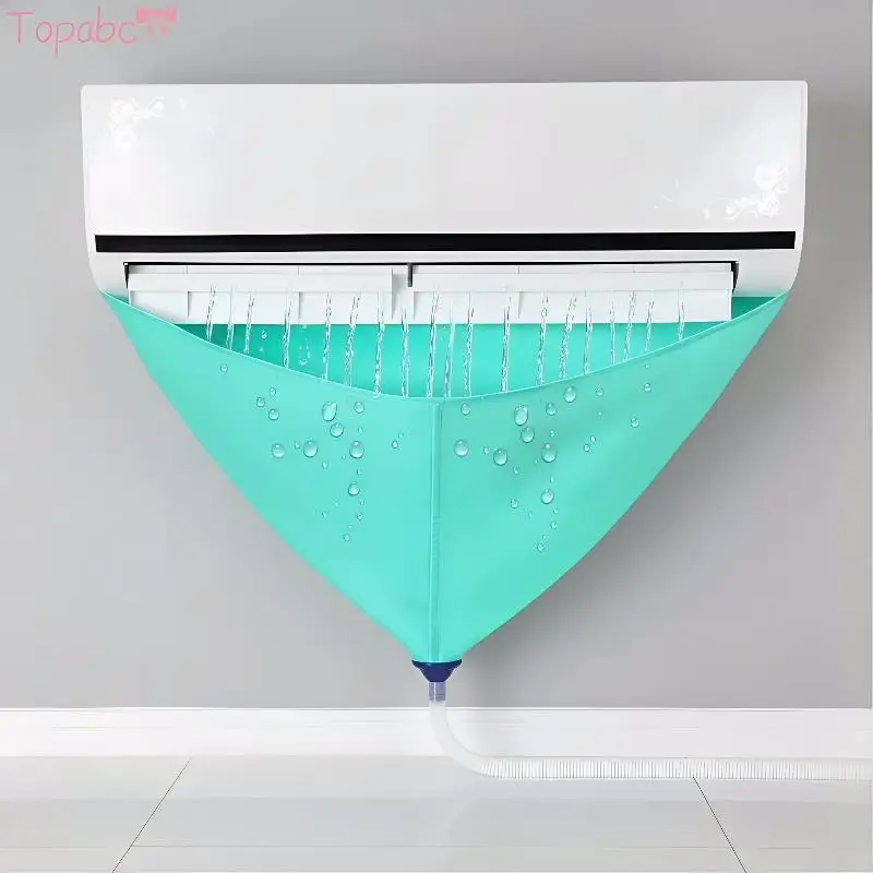 Indoor Air Conditioning Cleaning Kit Full Set Leak Proof Cover for Easy and Clean Wall Mount AC Washing at Home
