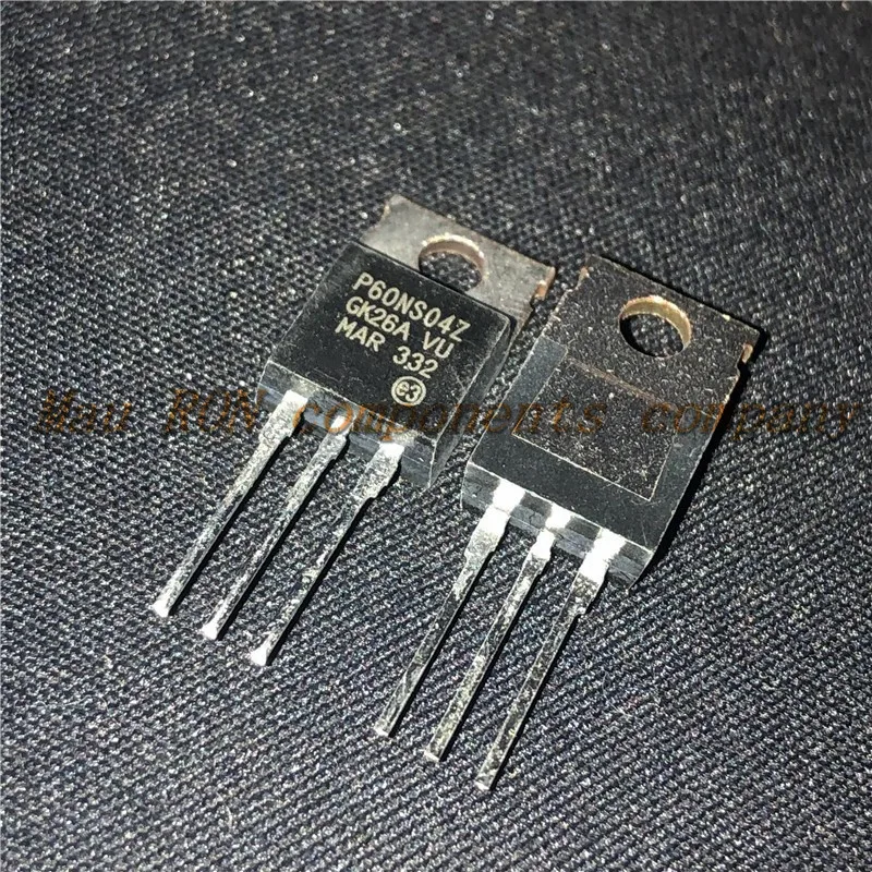 10PCS/LOT STP60NS04Z P60NS04Z TO-220 40V 60A  N-channel MOS FET