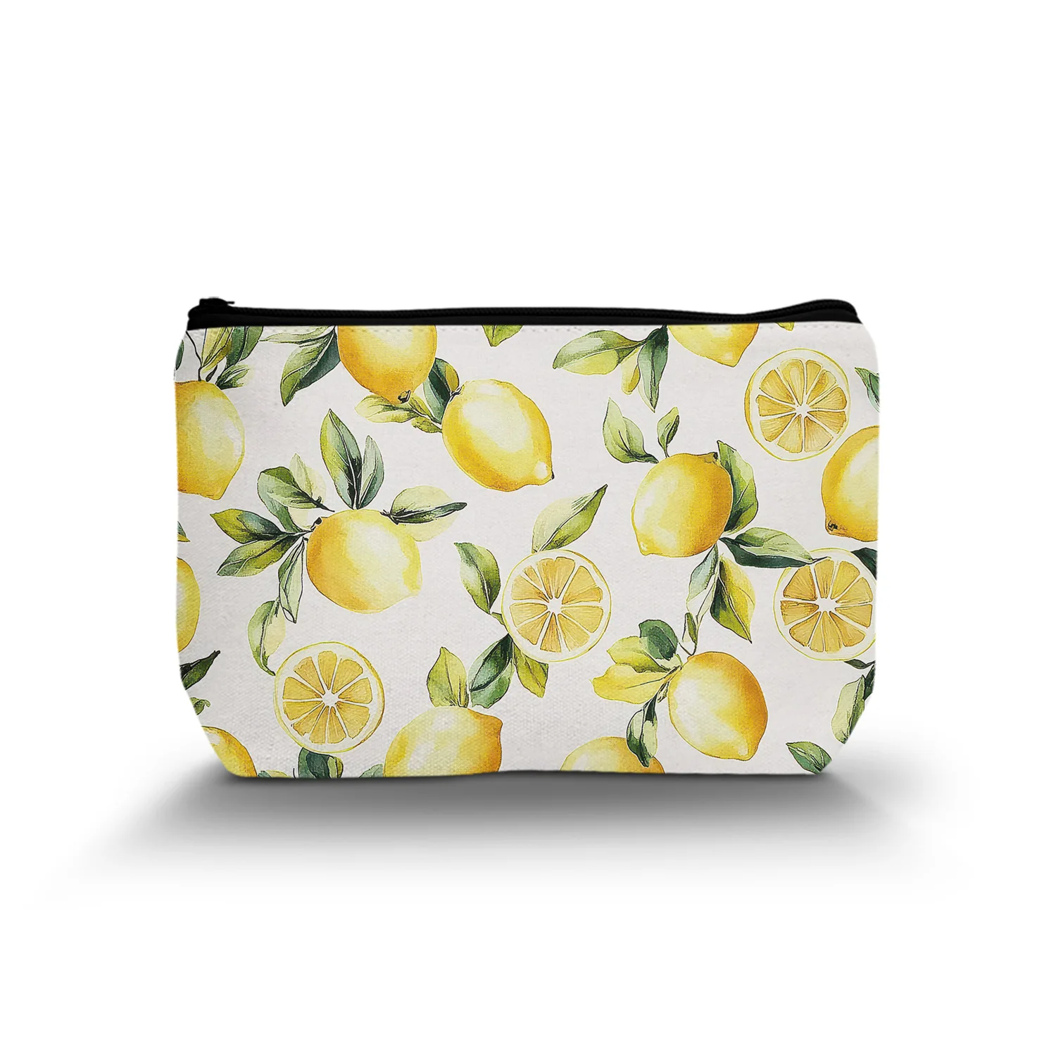 1Pc Funny Lemon Makeup Bag Gifts For Women Lemon Lover Cute Lemon Cosmetic Bag Friendship Gifts For Female Sister Friend A