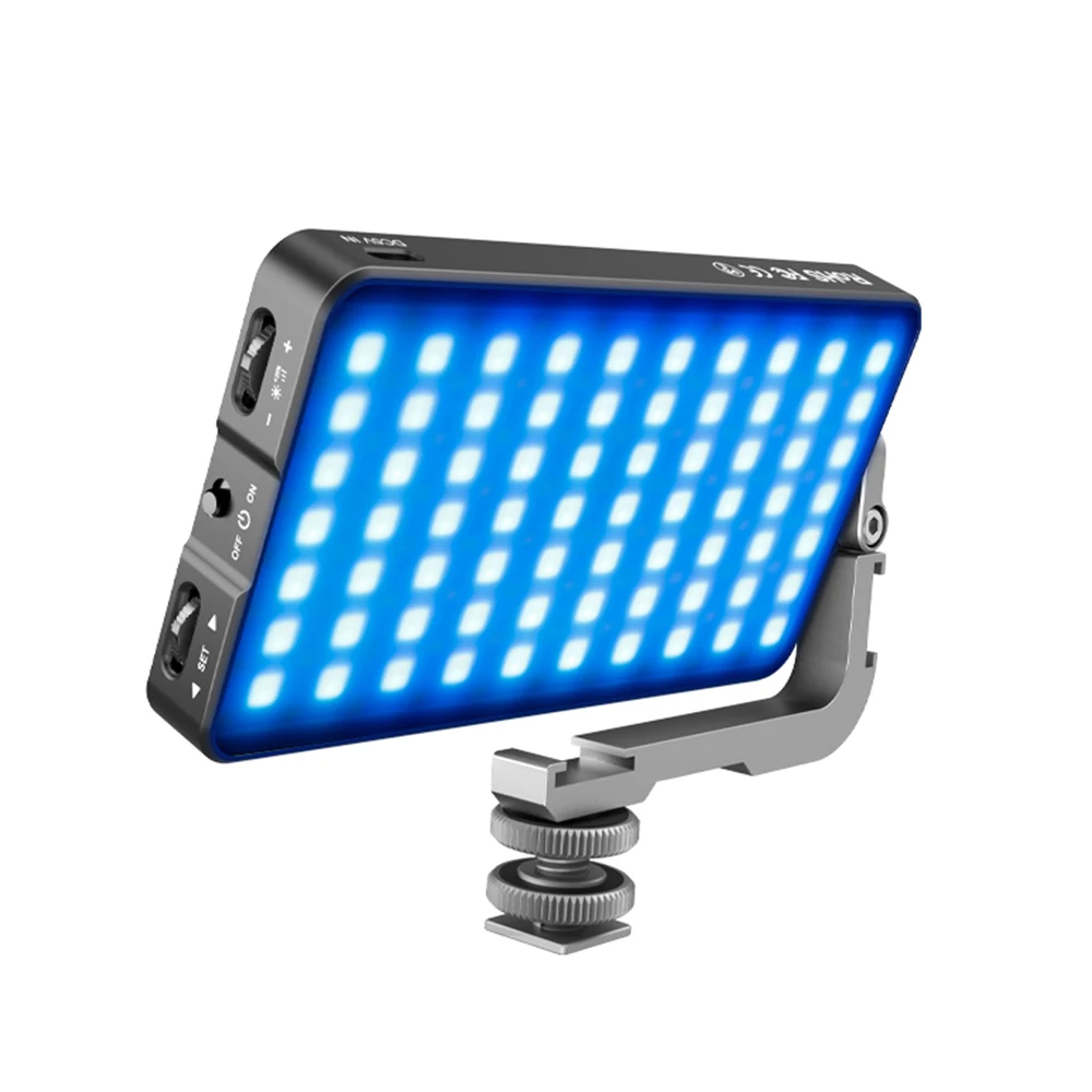 Pixel G3 RGB LED Video Light DSLR Camera Light Rechargeable Dimmable 2600K-10000K LED Fill Lights Photo Video Lighting